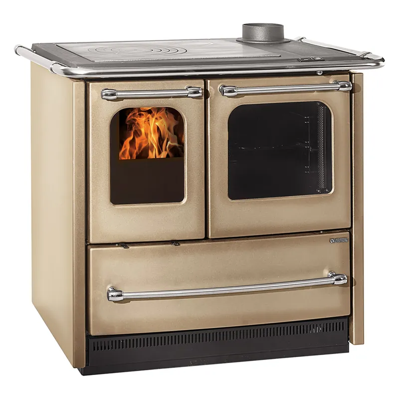 CUCINA A LEGNA SOVRANA EASY EVO 2.0 7,5 kW - colore nero antracite Premium