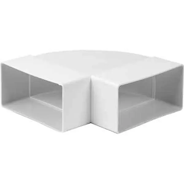 Merkproduct CURVA ORIZZONTALE PER TUBO RETTANGOLARE 110x55 mm