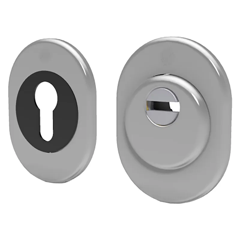 Speciale Aanbieding DEFENDER ANTITRAPANO PER SERRATURE BLINDO cromo lucido