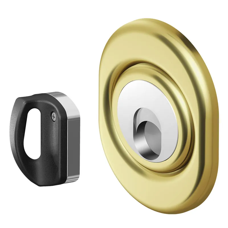 Beperkt Aanbod DEFENDER MAGNETICO PER SERRATURE MR 500F inox ottone lucido