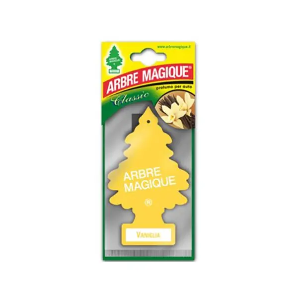 DEODORANTE AUTO ARBRE MAGIQUE classic - vaniglia Q.TA 24 Favoriet