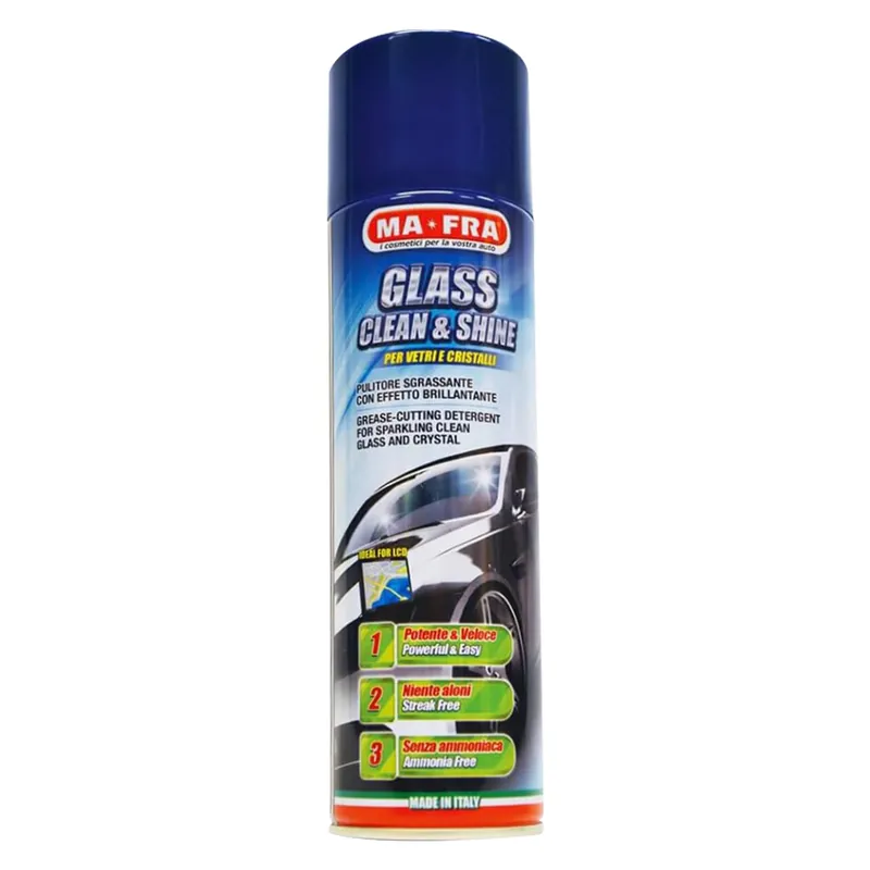 Koopje DETERGENTE SGRASSANTE VETRI E CRISTALLI GLASS CLEAN E SHINE ml 500