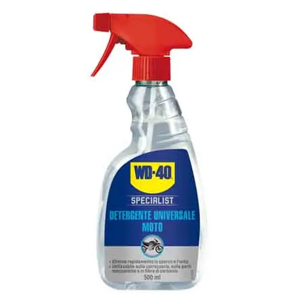 DETERGENTE UNIVERSALE PER MOTO ‘WD-40‘ 500 ml Flitsaanbieding