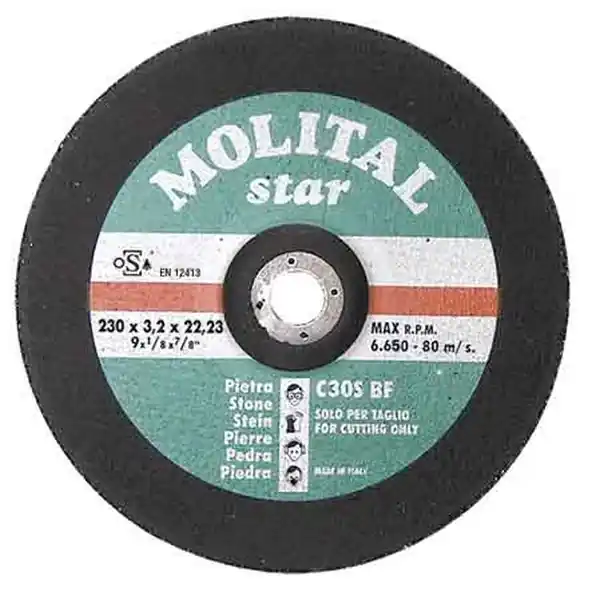 DISCO DA TAGLIO PER MARMO MOLITAL Ø 230x3,2 mm Goedkoop