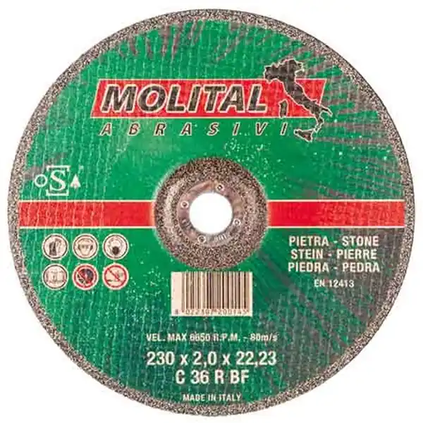 DISCO DA TAGLIO PER MARMO SOTTILE MOLITAL Ø 115x1,6 mm Korting
