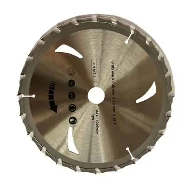 Superprijs DISCO DI RICAMBIO PER SEGA CIRCOLARE A BATTERIA CARDINALE Ø 185 mm - 24 denti