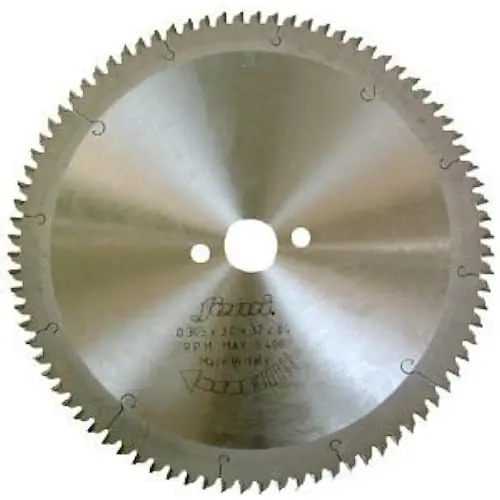 DISCO DI RICAMBIO PER TRONCATRICE LEGNO FEMI Ø 305x3,2 mm, n° 60 denti - Per TR100 (Cod. 0091302) Shop Nu