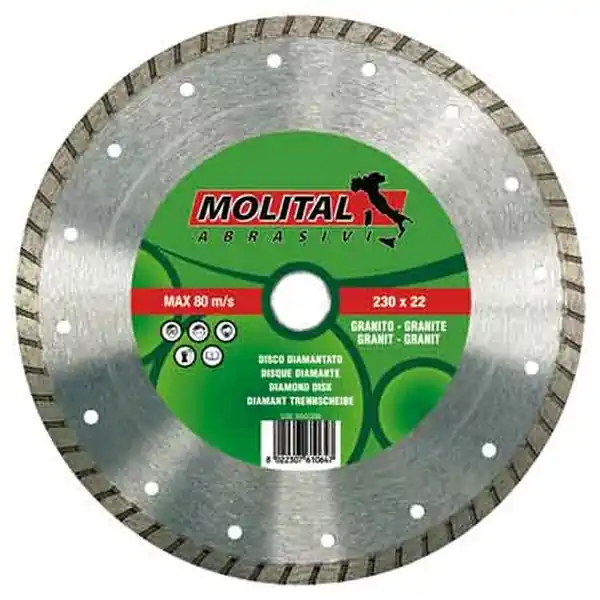 Beste Prijs DISCO DIAMANTATO ‘GRANITO‘ MOLITAL Ø 230 mm