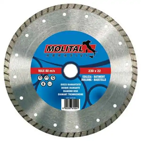 DISCO DIAMANTATO ‘UNIVERSALE‘ MOLITAL Ø 115 mm Nieuw