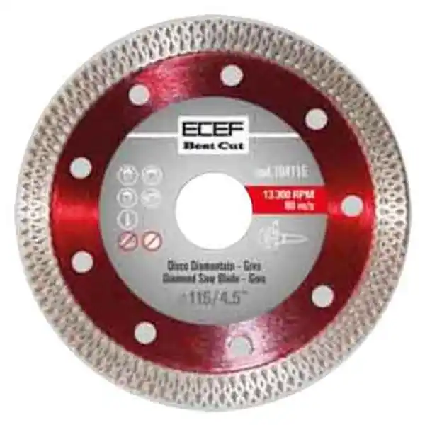 Bestel Nu DISCO DIAMANTATO PER GRES ‘TURBO‘ Ø 115x1,3 mm