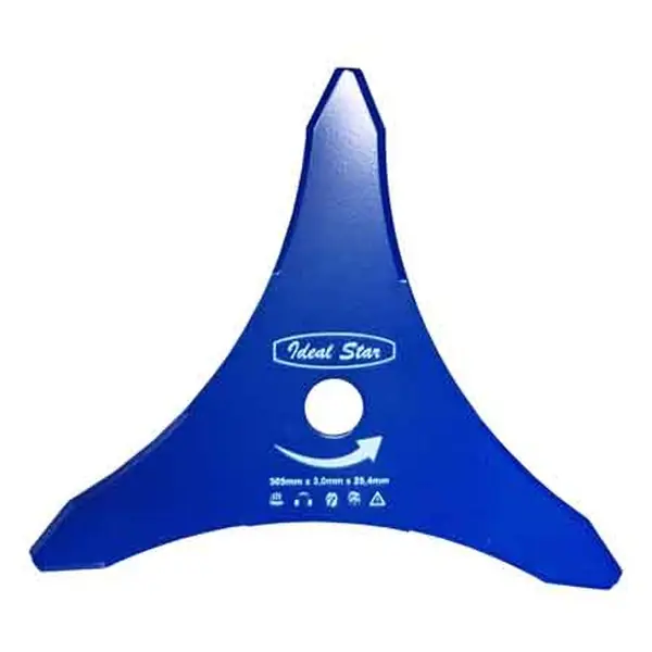 Speciale Aanbieding DISCO PER DECESPUGLIATORE 3 DENTI DOPPIA AFFILATURA Ø 255x3,0 mm