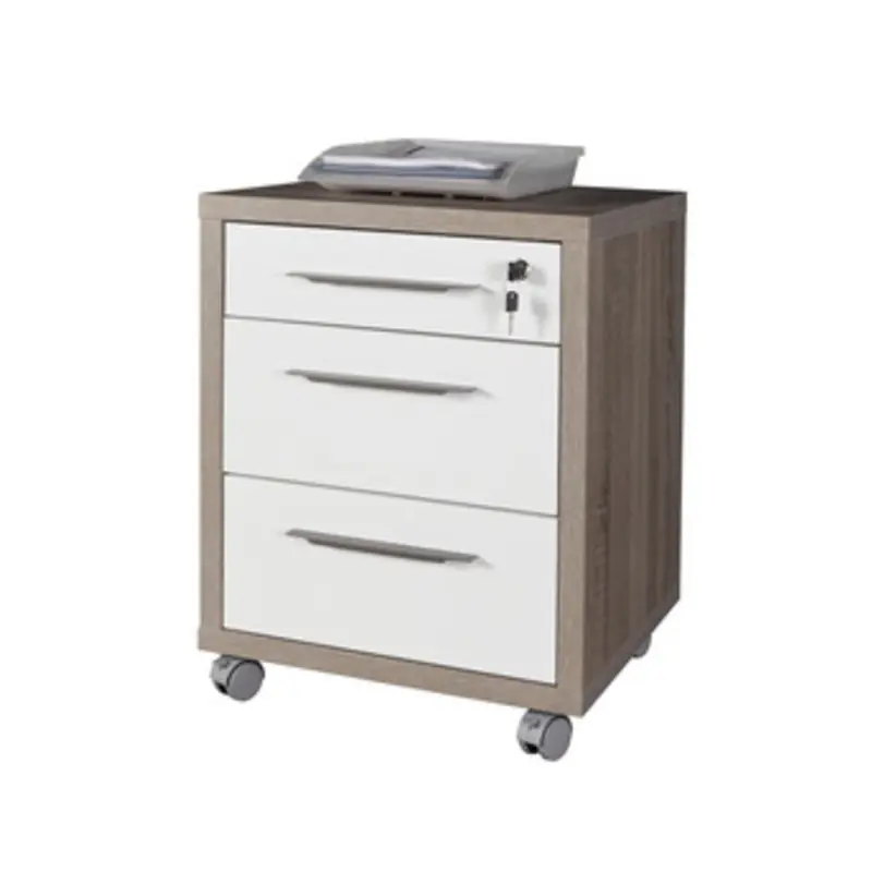 Veilige Betaling DISEGNO CASSETTIERA 3 CASSETTI 45X48,5X63 I ROVERE BIANCO