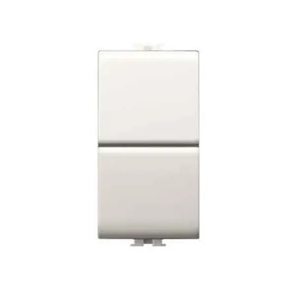 Bestel Nu DOPPIO PULSANTE ‘EASY‘ 10A 250V - Bianco