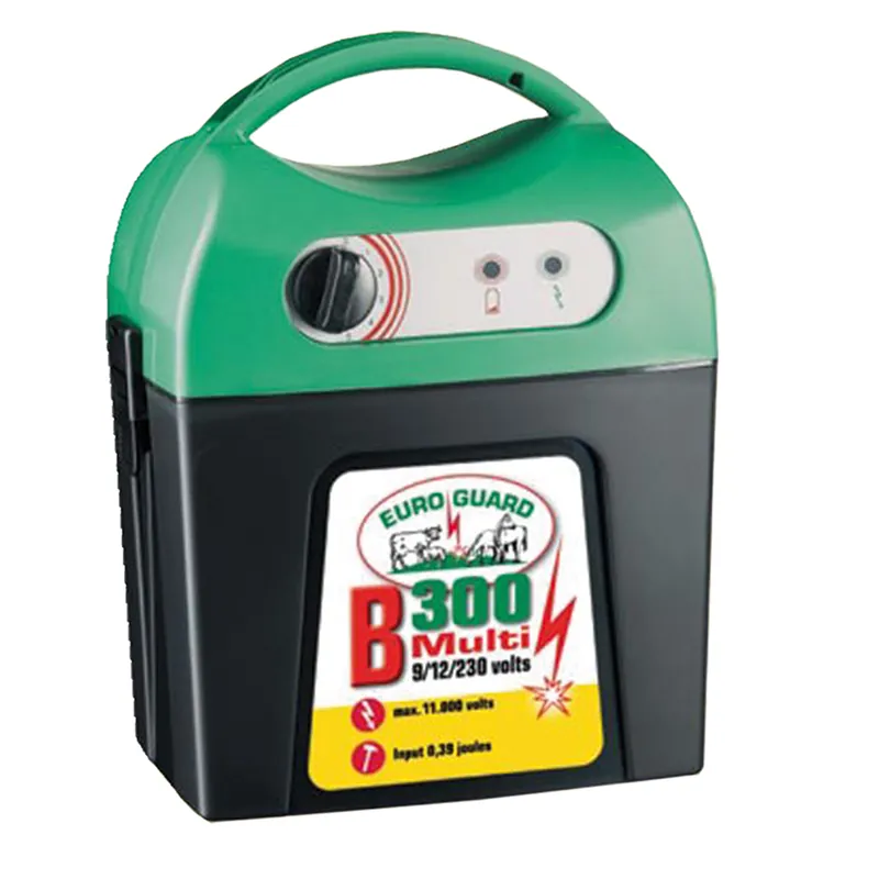 ELETTRIFICATORE EUROGUARD B 300 MULTI tensione fino a 6,0 km Express Levering