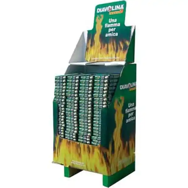 Snelle Levering ESPOSITORE ACCENDIFUOCO ‘DIAVOLINA‘ 270 confezioni da 40 cubi