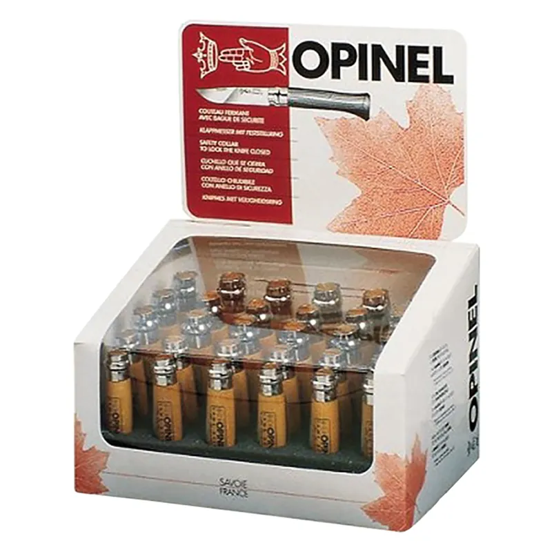 ESPOSITORE COLTELLI VRI totale 30 pezzi Weekendaanbieding