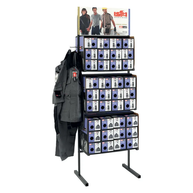 ESPOSITORE PER ABBIGLIAMENTO ISSA fornito vuoto Beperkte Voorraad