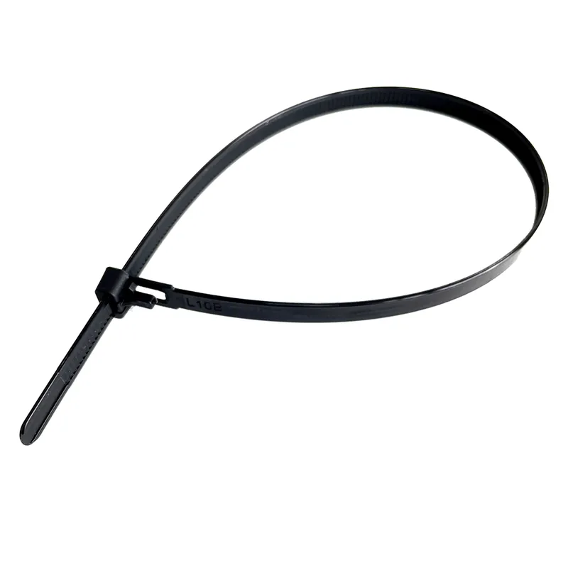 FASCETTA A STRAPPO PER CABLAGGIO RIAPRIBILE mm 7,6 x 200 - nero Koopje