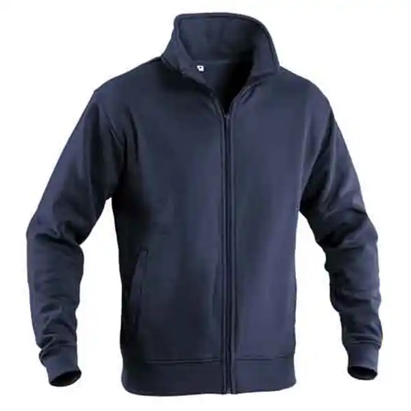 Speciale Aanbieding FELPA CON FULL ZIP BLU Tg. M (48-50)