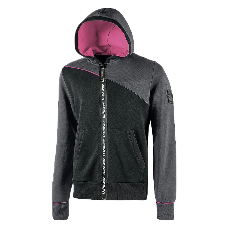 Beste Prijs FELPA DA LAVORO JUPITER LADY taglia M - grey fucsia