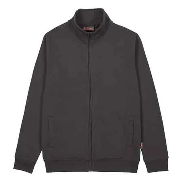 FELPA FULL ZIP ‘SOTRA‘ GRIGIO UPOWER Tg. M Nieuw