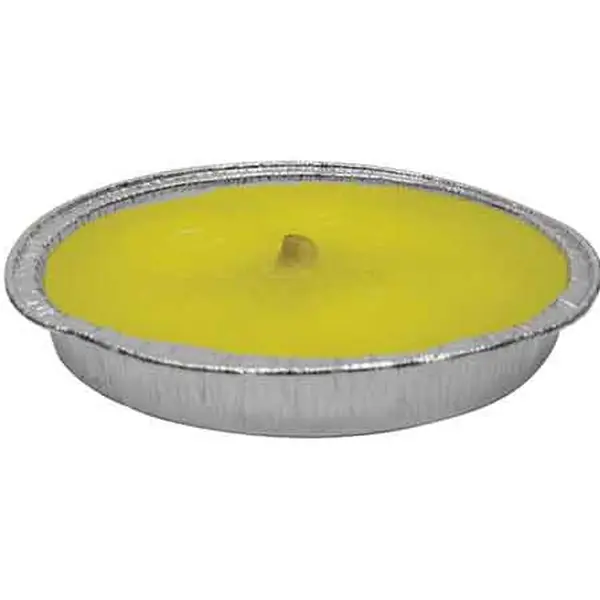 Laatste Kans FIACCOLA ALLA CITRONELLA IN STAGNOLA Ø 14x2h cm