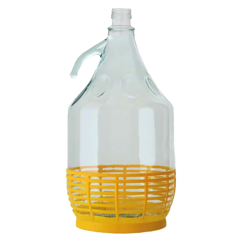 Laatste Versie FIASCO IN VETRO DAMA TOSCANA 5 lt - tappo 7943236 Q.TA 6
