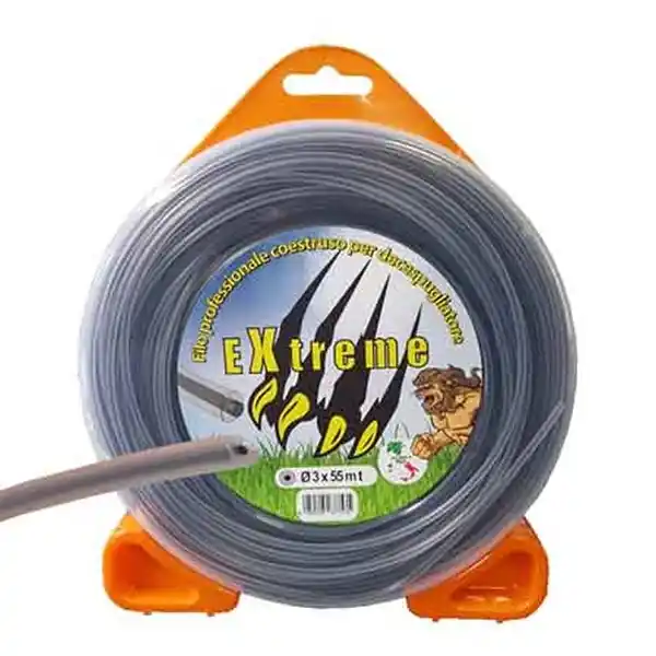 Bestel Nu FILO PER DECESPUGLIATORE PROFESSIONALE CO-ESTRUSO TONDO ‘EXTREME‘ Ø 4,0 mm x 9 mt