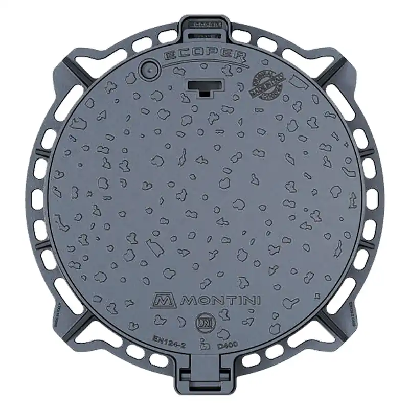 Superprijs CHIUSINO IN GHISA CLASSE D400 ECOPER T - 85 - botola 65 cm / Kg 51
