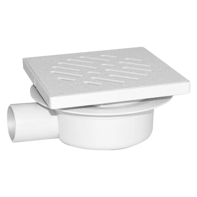 Beste Prijs CHIUSINO SIFONATO REGOLABILE GRIGLIA PLASTICA cm 11 x 11 x h. 7 - attacco Ø 40 mm