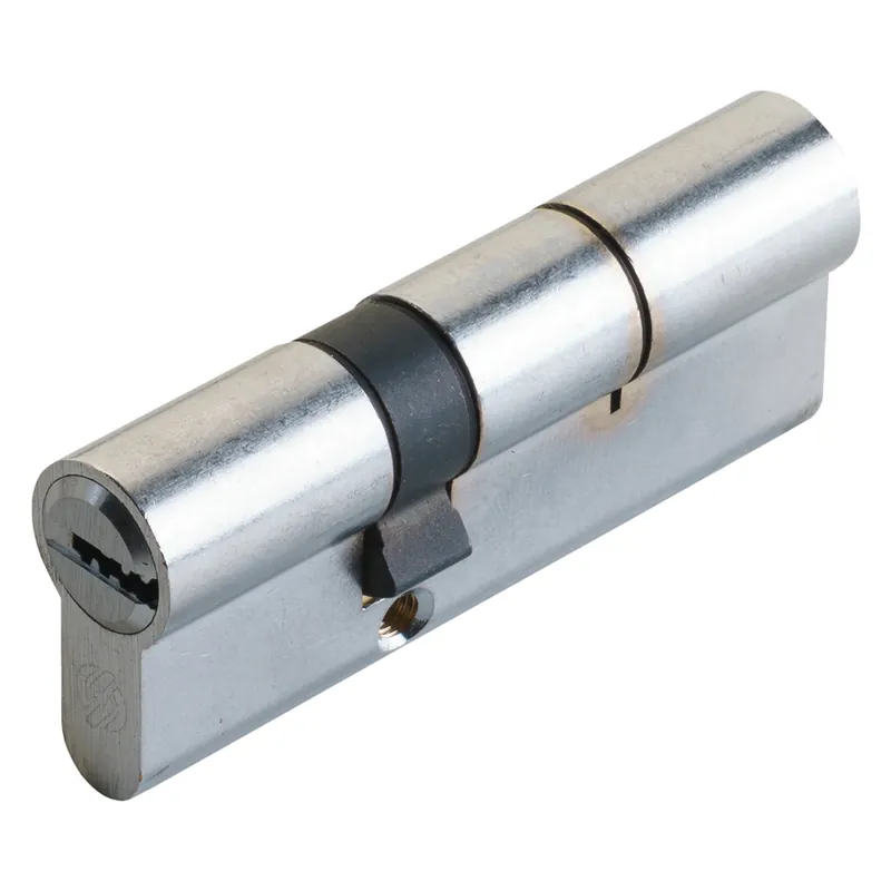 Flitsaanbieding CILINDRO PROFILATO DOPPIO SERIE K2 mm 25+10+25 = 60 (30+30) cromo satinato