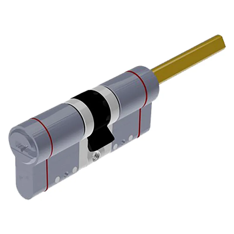 Nu Kopen CILINDRO PROFILATO MODULARE PER POMOLO SERIE EVO K50 TOP mm 26+10+46 = 82 (31+51) cromo satinato