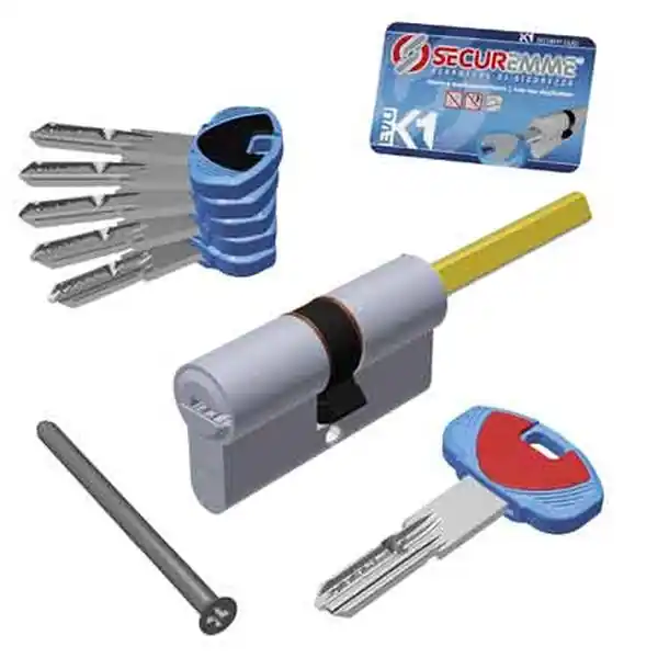 Lage Prijs CILINDRO SAGOMATO ‘EVO K1‘ CON PREDISPOSIZIONE POMOLO SECUREMME 80 mm (25+10+45)