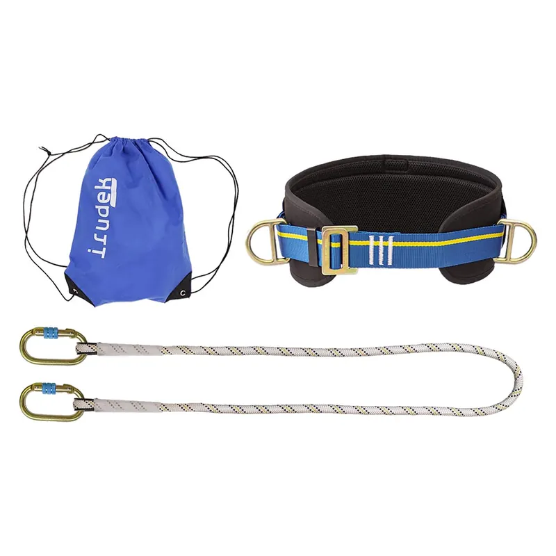 Finale Uitverkoop CINTURA POSIZIONAMENTO IN KIT PIRENEI LIGHT con cordino 1,5 mt + 2 moschettoni