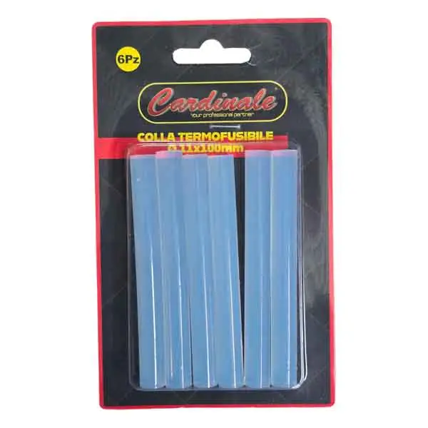 Aanbieding COLLA TERMOFUSIBILE CARDINALE Ø 11 x 100 mm - Blister 6 pezzi