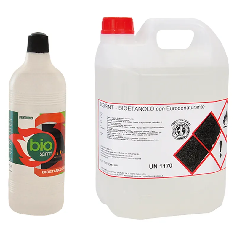 COMBUSTIBILE LIQUIDO BIOETANOLO Lt. 10 Gratis Retour