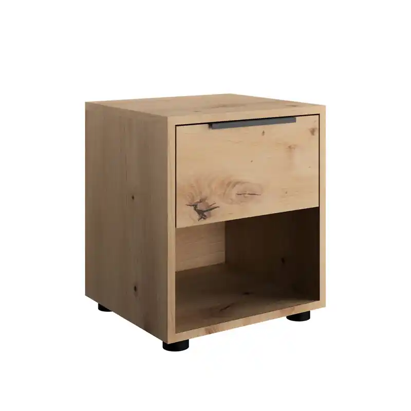 Weekendaanbieding COMODINO 1C+1V CM. 38X35X44 H ROVERE ARTISAN