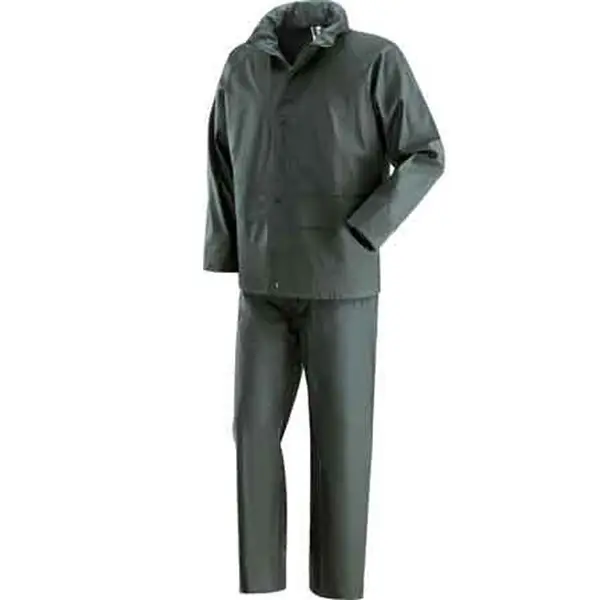Tijdelijk Beschikbaar COMPLETO GIACCA E PANTALONE IMPERMEABILE ‘IGUAZU‘ Tg. M - Colore Verde