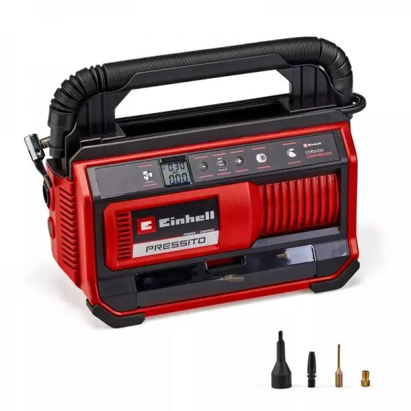 Voordeelprijs COMPRESSORE PORTATILE A BATTERIA PRESSITO 18/25 18 V - 11 bar