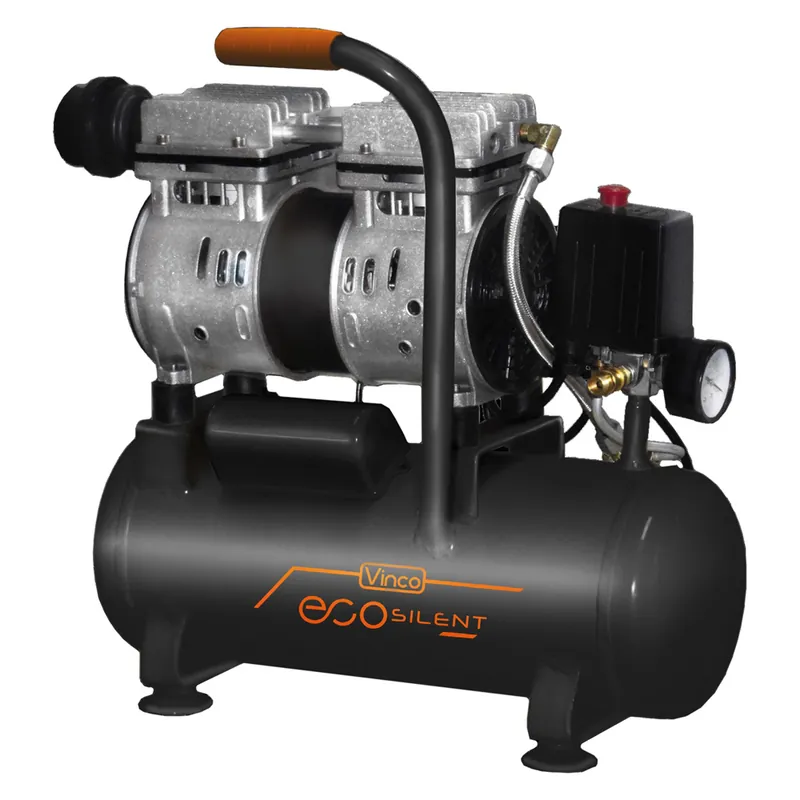 COMPRESSORE SILENZIATO Lt. 6 - hp 0,7 - oil free Weekendaanbieding