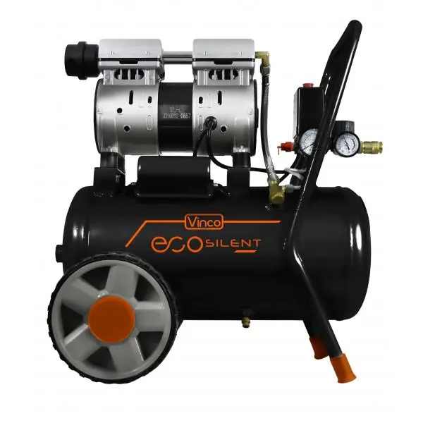 COMPRESSORE SILENZIATO Lt.24 - hp 1 - oil free Populair