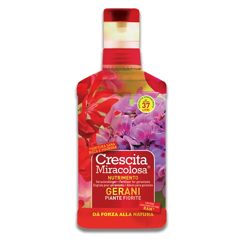 Voordeelprijs CONCIME LIQUIDO GERANI E PIANTE FIORITE ml 375