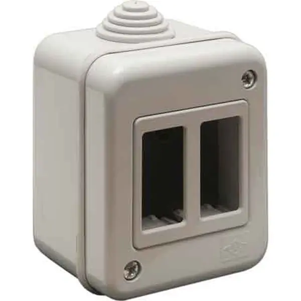 CONTENITORE DA PARETE PER APPARECCHI IP40 3 Posti Laatste Kans