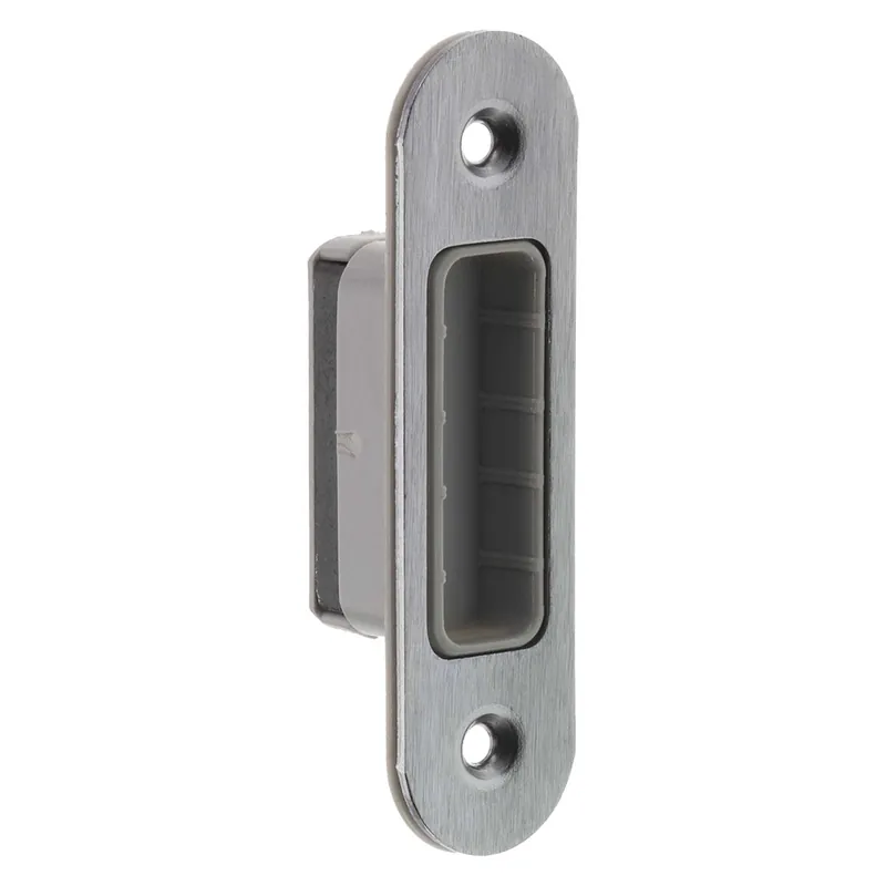 Voordeelprijs CONTROPIASTRA PER SERRATURA MAGNETICA B-FORTY N65 B.T. cromo opaco - inter.90 mm