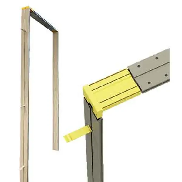 Tijdelijk Beschikbaar CONTROTELAIO UNIVERSALE IN PVC ‘PRATIKO‘ 105 mm - H. 2170 mm