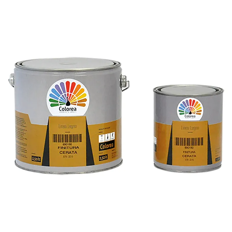 VERNICE A FINITURA CERATA COLOREA Lt. 2,5 Incolore Q.TA 2 Finale Uitverkoop