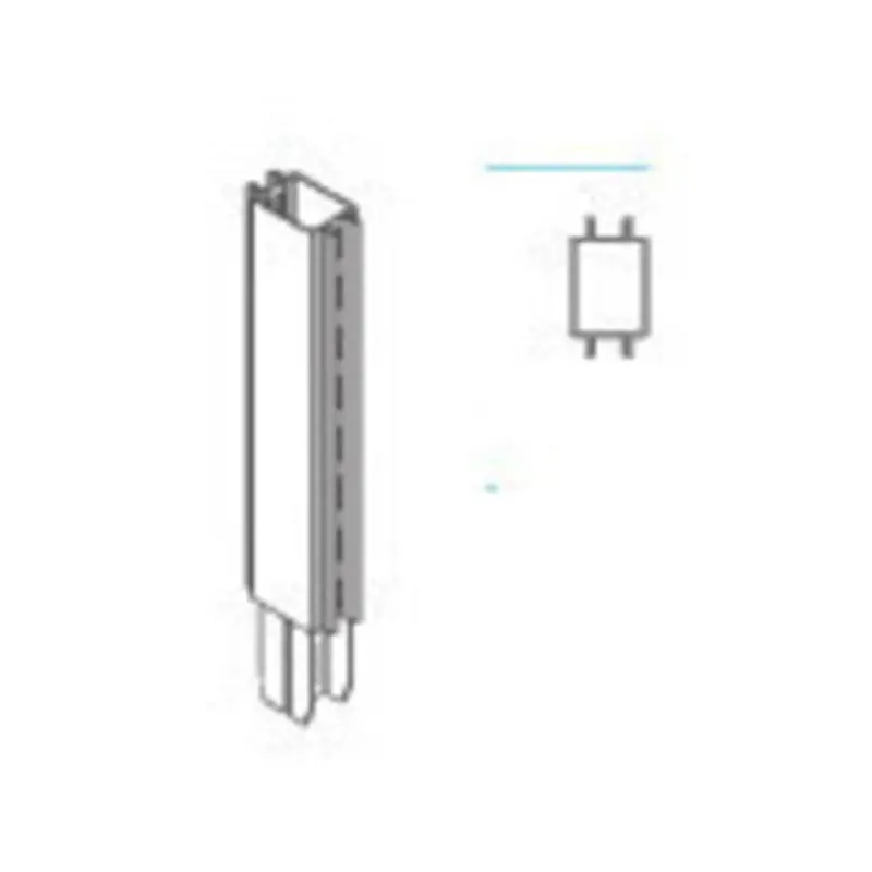 Alleen Vandaag ZAF PROLUNGA P/PIANTANA GONDOLA GRIGIA CM 7,2X47H